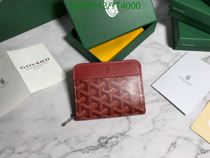 Goyard Bag-(4A)-Wallet-,Code: YT4000,$: 55USD