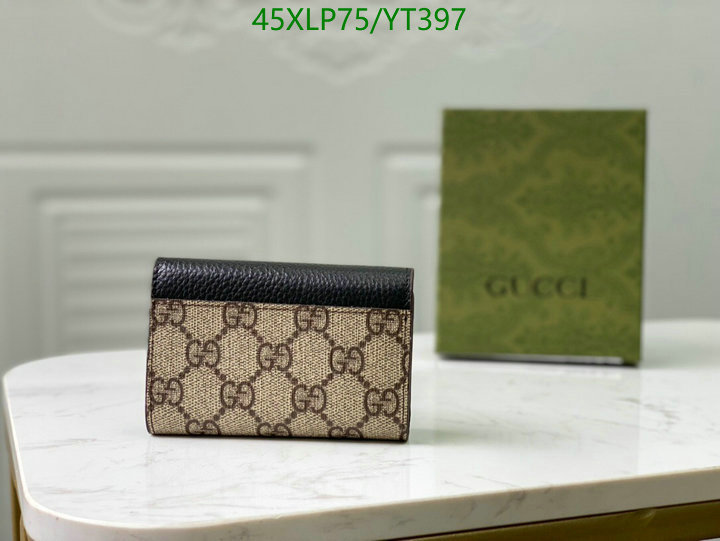 Gucci Bag-(4A)-Wallet-,Code: YT397,$: 45USD