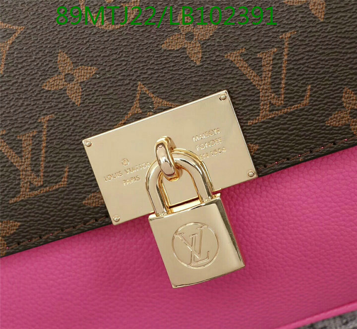 LV Bags-(4A)-Handbag Collection-,Code: LB102391,$:89USD