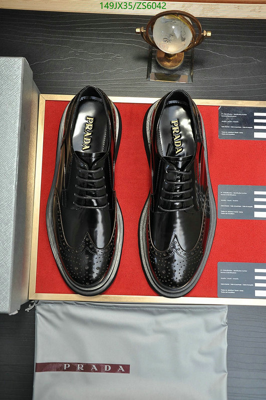 Men shoes-Prada, Code: ZS6042,$: 149USD