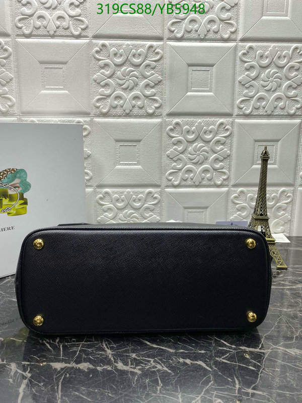 Prada Bag-(Mirror)-Handbag-,Code: YB5948,$: 319USD