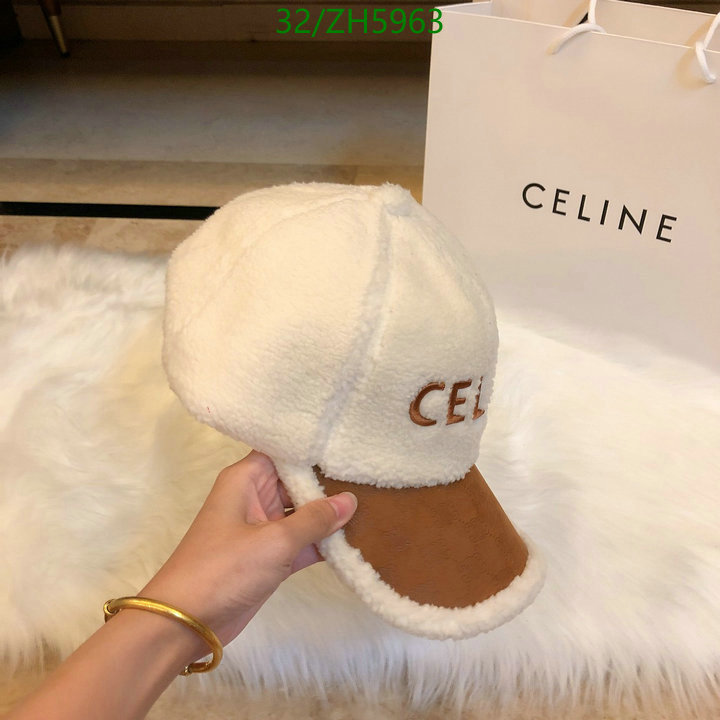 Cap -(Hat)-CELINE, Code: ZH5963,$: 32USD