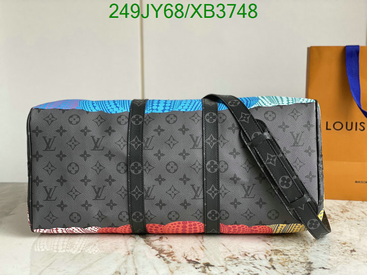 LV Bags-(Mirror)-Keepall BandouliRe 45-50-,Code: XB3748,$: 249USD