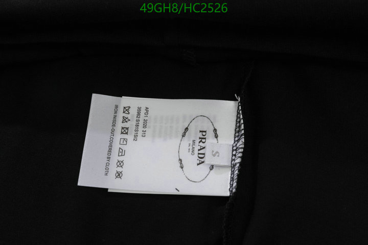 Clothing-Prada, Code: HC2526,$: 49USD