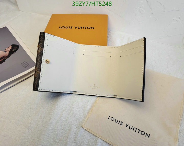 LV Bags-(4A)-Wallet-,Code: HT5248,$: 39USD