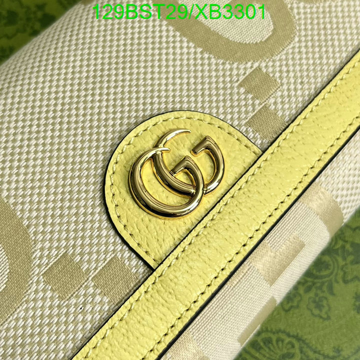 Gucci Bag-(Mirror)-Diagonal-,Code: XB3301,$: 129USD