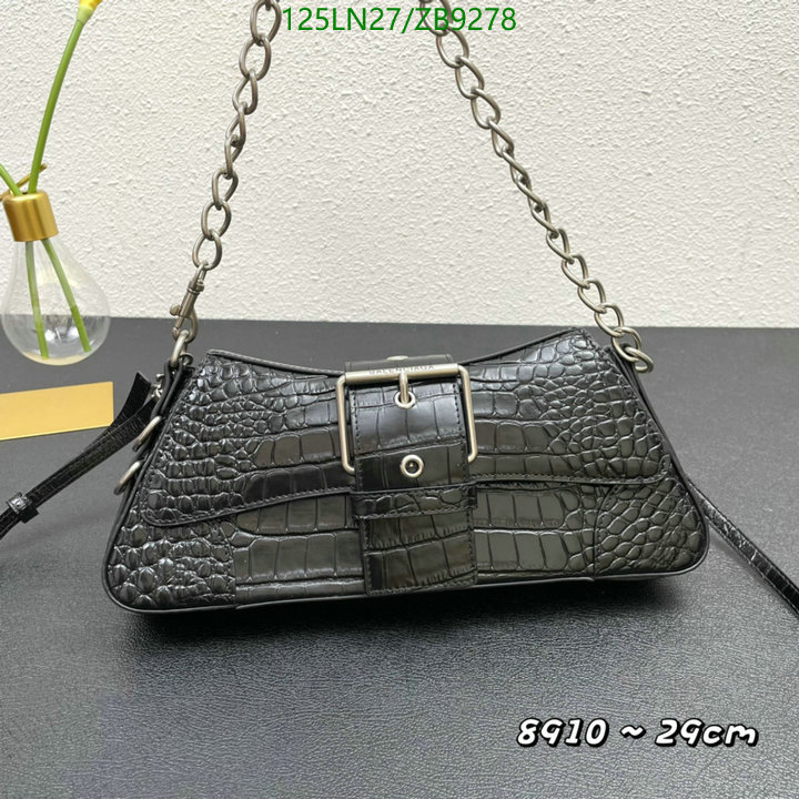 Balenciaga Bag-(4A)-Other Styles-,Code: ZB9278,$: 125USD