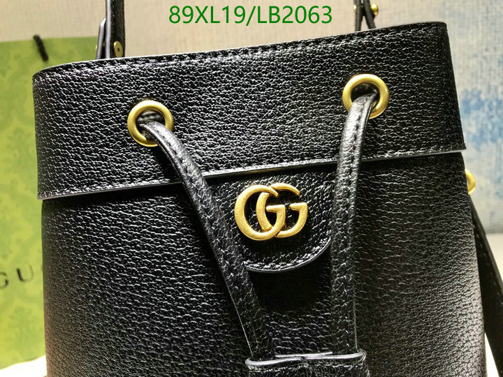 Gucci Bag-(4A)-Diagonal-,Code: LB2063,$: 89USD