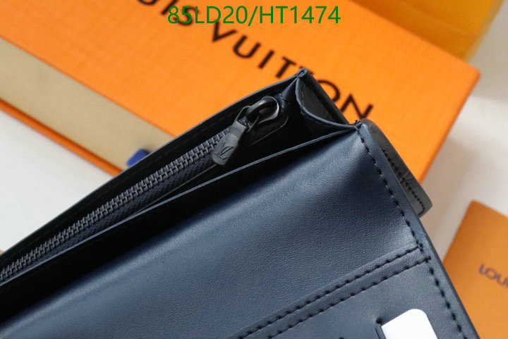 LV Bags-(Mirror)-Wallet-,Code: HT1474,$: 85USD