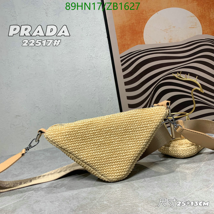 Prada Bag-(4A)-Triangle-,Code: ZB1627,$: 89USD