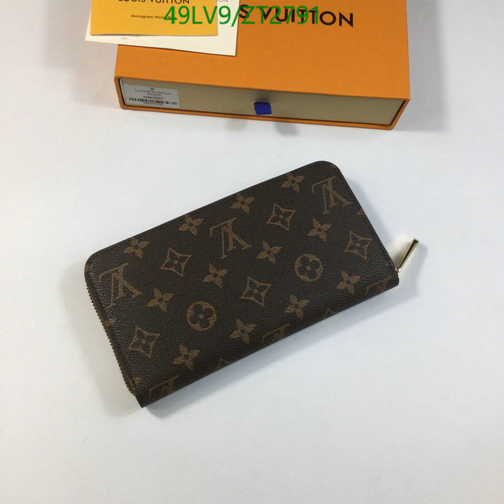 LV Bags-(4A)-Wallet-,Code: ZT2791,$: 49USD