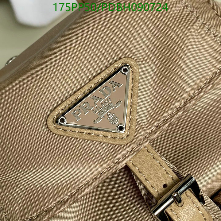 Prada Bag-(Mirror)-Backpack-,Code:PDBH090724,$:175USD