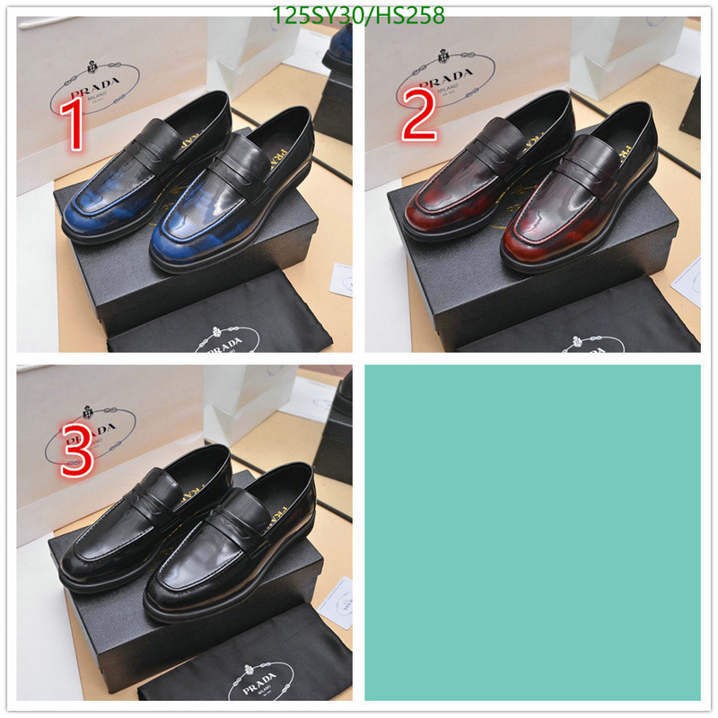 Men shoes-Prada, Code: HS258,$: 125USD