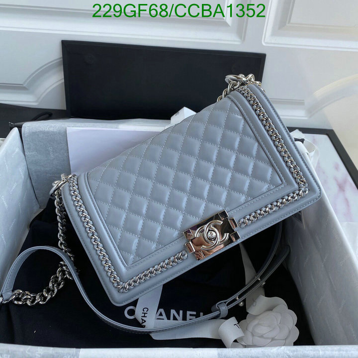 Chanel Bags -(Mirror)-Le Boy,Code: CCBA1352,$: 229USD