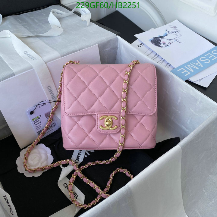 Chanel Bags -(Mirror)-Diagonal-,Code: HB2251,$: 229USD