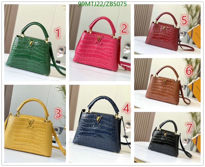 LV Bags-(4A)-Handbag Collection-,Code: ZB5075,$: 99USD