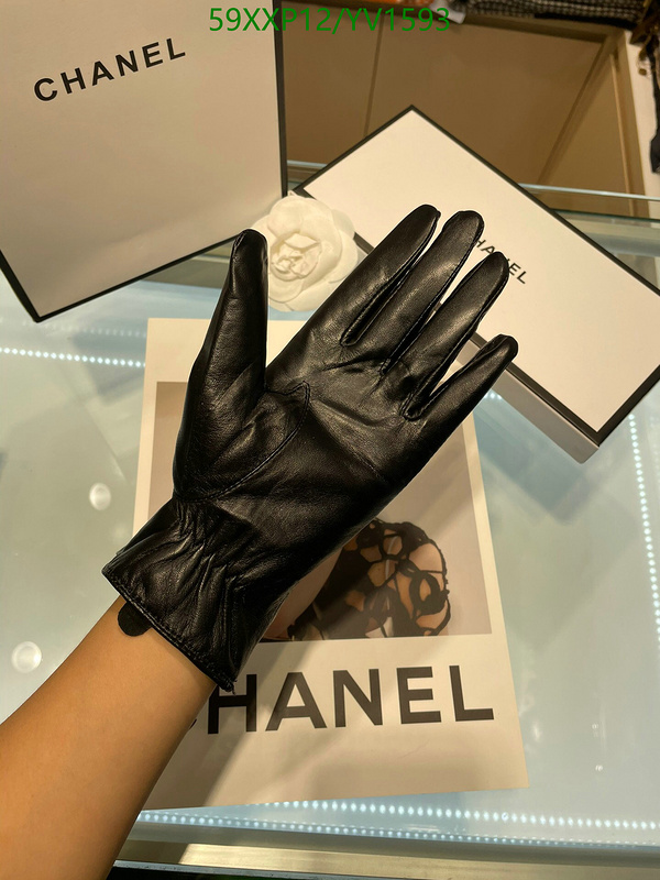 Gloves-Chanel, Code: YV1593,$: 59USD
