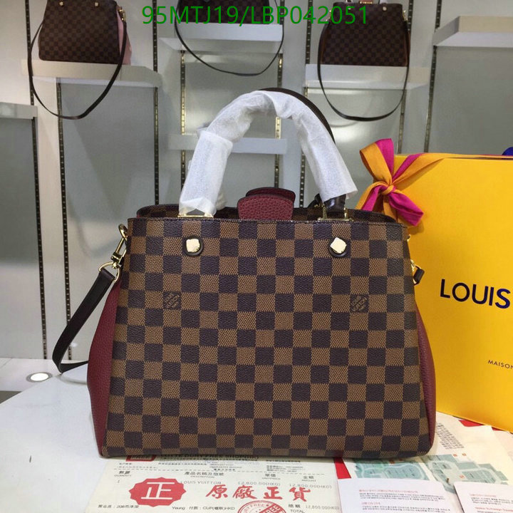 LV Bags-(4A)-Handbag Collection-,Code: LBP042051,$: 95USD