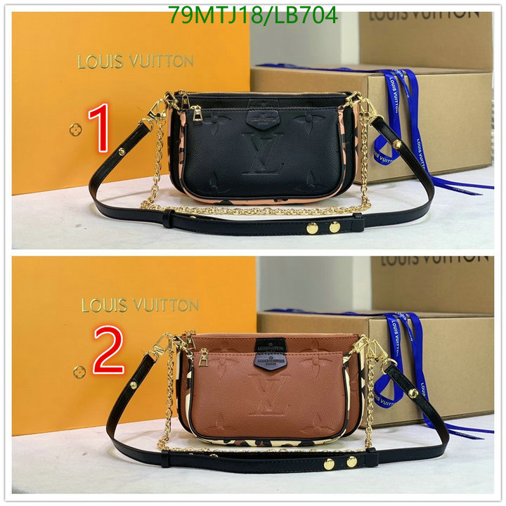 LV Bags-(4A)-New Wave Multi-Pochette-,Code: LB704,$: 79USD