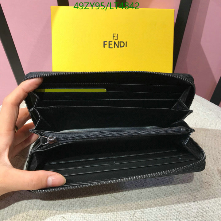 Fendi Bag-(4A)-Wallet-,Code: LT4842,$: 49USD