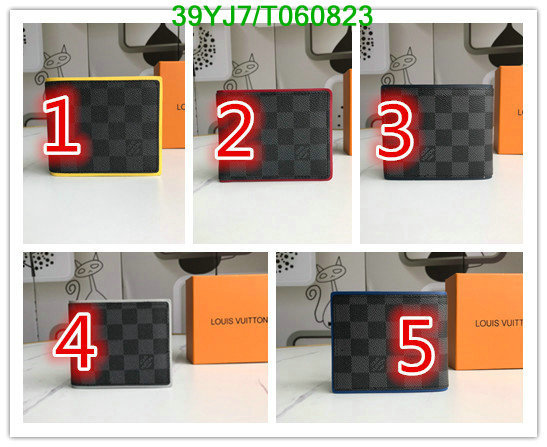 LV Bags-(4A)-Wallet-,Code: T060823,$: 39USD