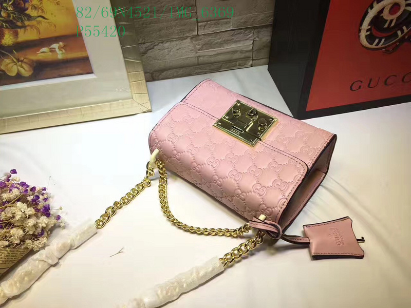 Gucci Bag-(4A)-Padlock-,Code: GGB120102,$: 82USD