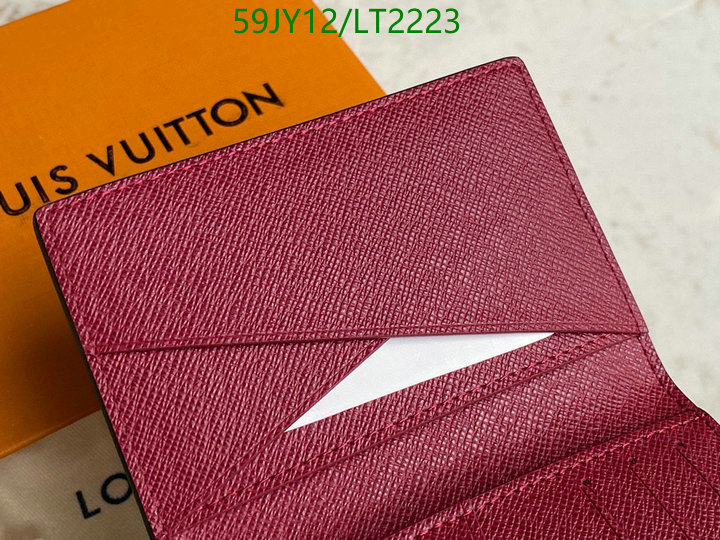 LV Bags-(Mirror)-Wallet-,Code: LT2223,$: 59USD