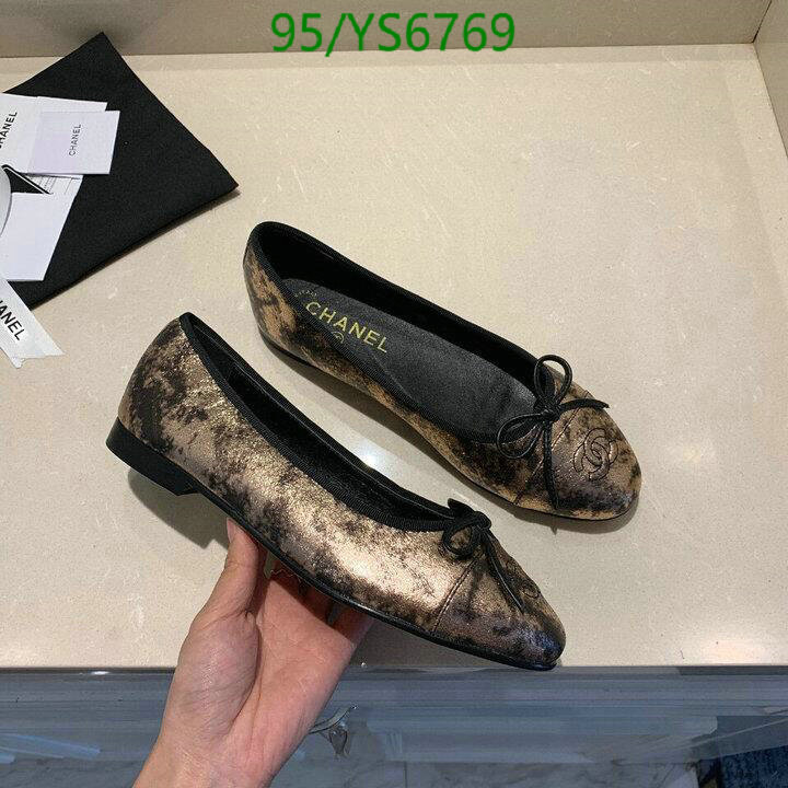 Chanel-Ballet Shoes,Code: YS6769,$: 95USD