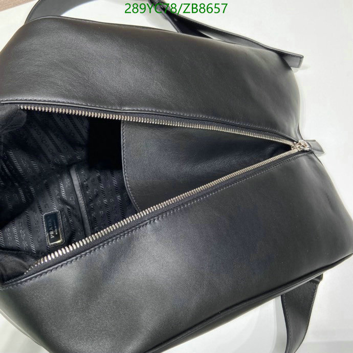 Prada Bag-(Mirror)-Backpack-,Code: ZB8657,$: 289USD