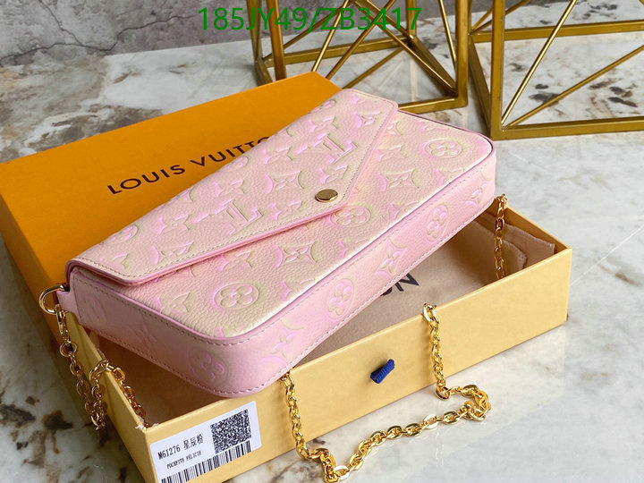 LV Bags-(Mirror)-New Wave Multi-Pochette-,Code: ZB3417,$: 185USD