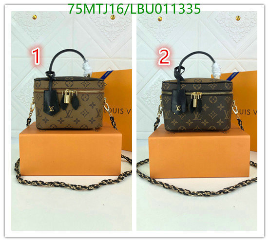 LV Bags-(4A)-Vanity Bag-,Code: LBU011335,$: 75USD