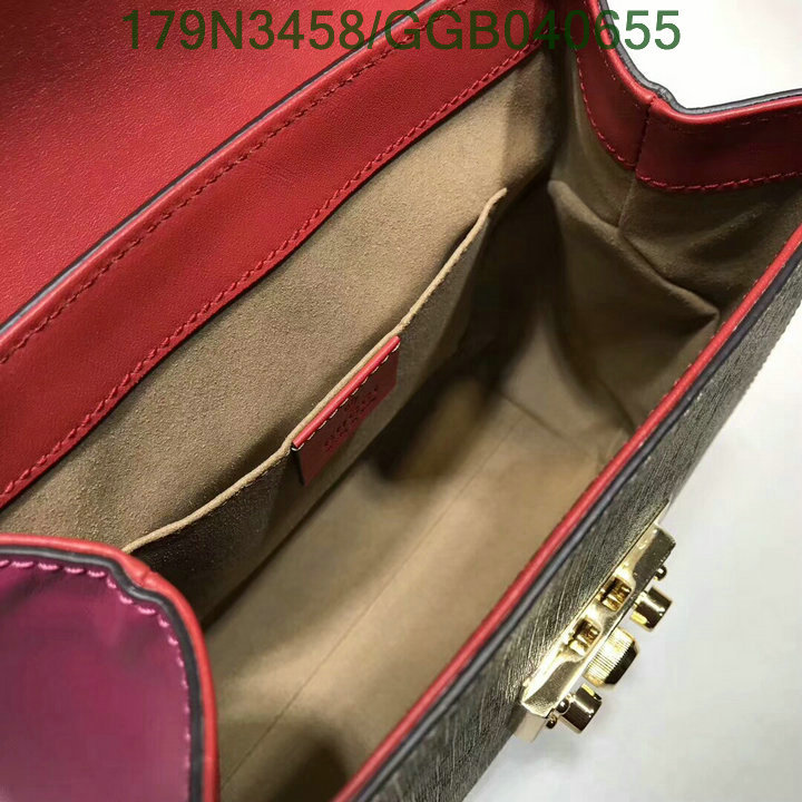 Gucci Bag-(Mirror)-Backpack-,Code:GGB040655,$: 179USD