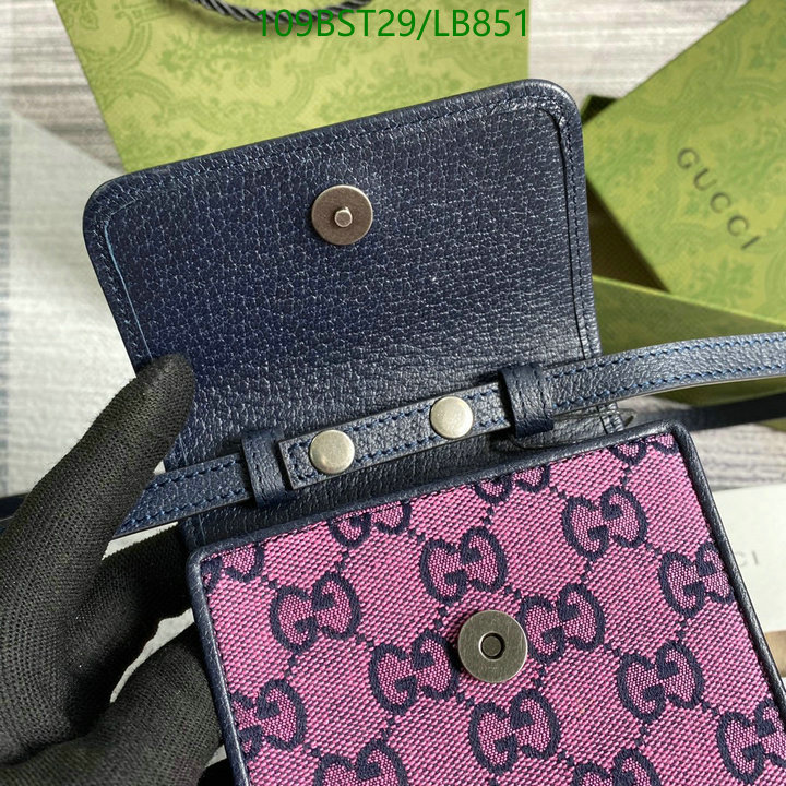 Gucci Bag-(Mirror)-Diagonal-,Code: LB851,$: 109USD