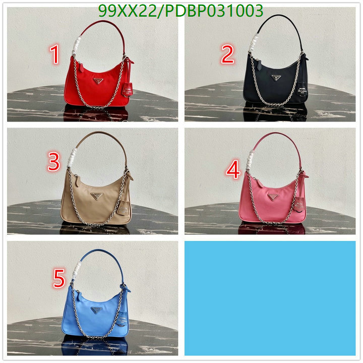 Prada Bag-(Mirror)-Diagonal-,Code: PDBP031003,$: 99USD