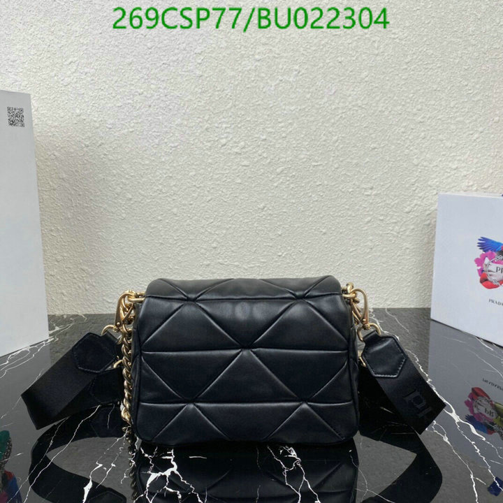 Prada Bag-(Mirror)-Diagonal-,Code: BU022304,$: 269USD