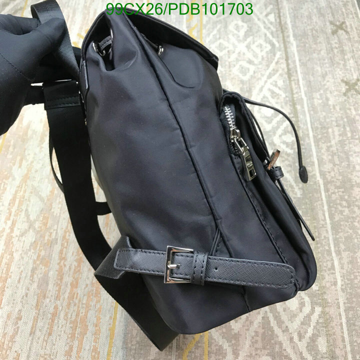 Prada Bag-(4A)-Backpack-,Code: PDB101703,