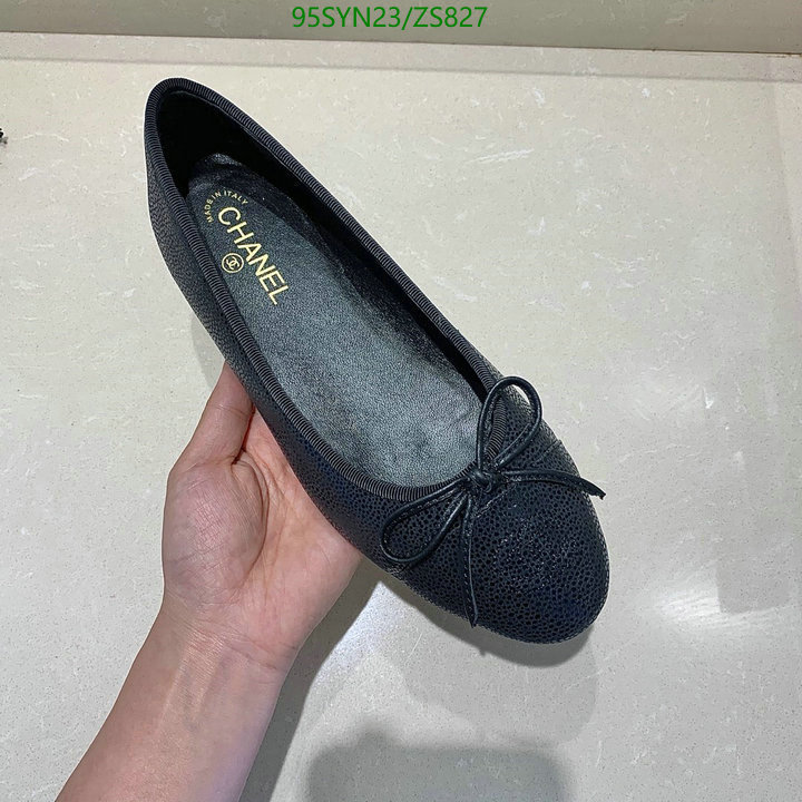 Chanel-Ballet Shoes,Code: ZS827,$: 95USD