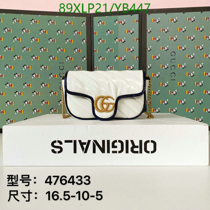 Gucci Bag-(4A)-Marmont,Code: YB447,$: 89USD
