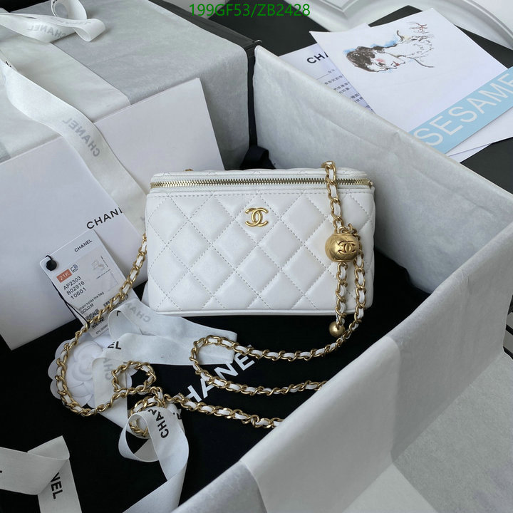 Chanel Bags -(Mirror)-Vanity--,Code: ZB2428,$: 199USD