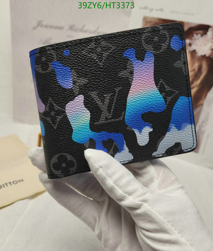 LV Bags-(4A)-Wallet-,Code: HT3373,$: 39USD