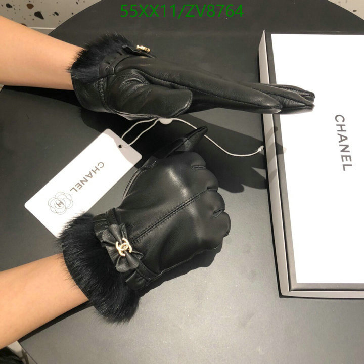 Gloves-Chanel, Code: ZV8764,$: 55USD