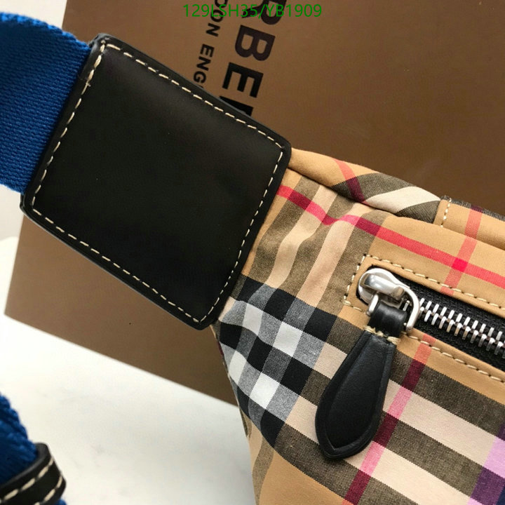 Burberry Bag-(Mirror)-Belt Bag-Chest Bag--,Code: YB1909,$: 129USD
