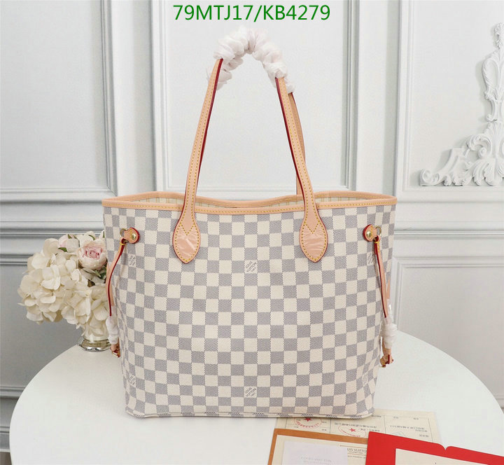 LV Bags-(4A)-Neverfull-,Code: KB4279,$: 79USD