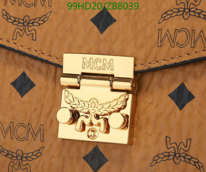 MCM Bag-(Mirror)-Diagonal-,Code: ZB8039,$: 99USD