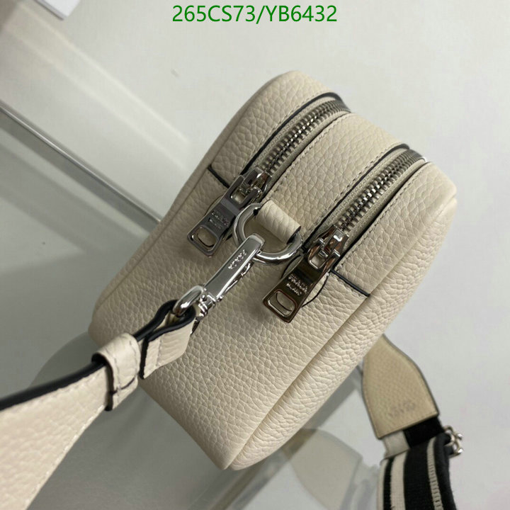 Prada Bag-(Mirror)-Diagonal-,Code: YB6432,$: 265USD