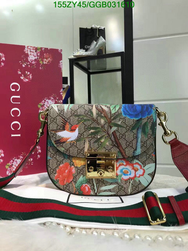 Gucci Bag-(Mirror)-Padlock,Code: GGB031610,$: 155USD