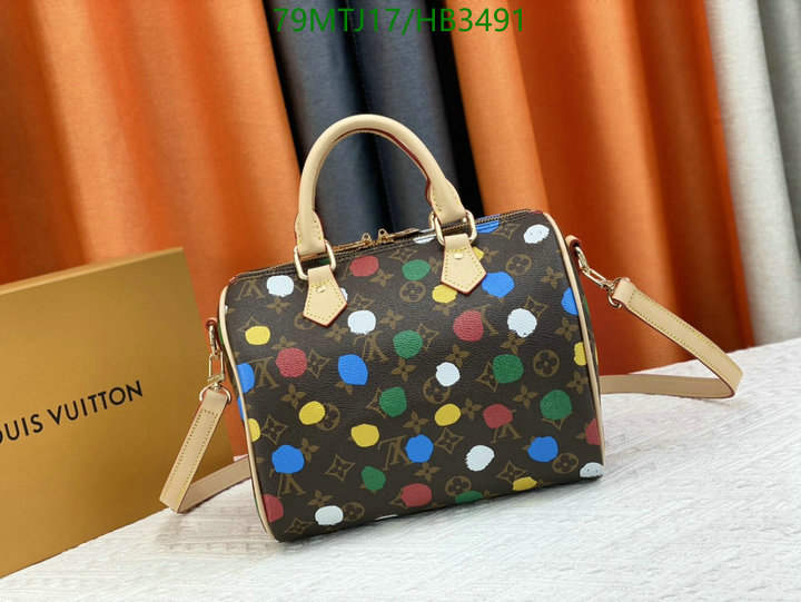 LV Bags-(4A)-Speedy-,Code: HB3491,$: 79USD