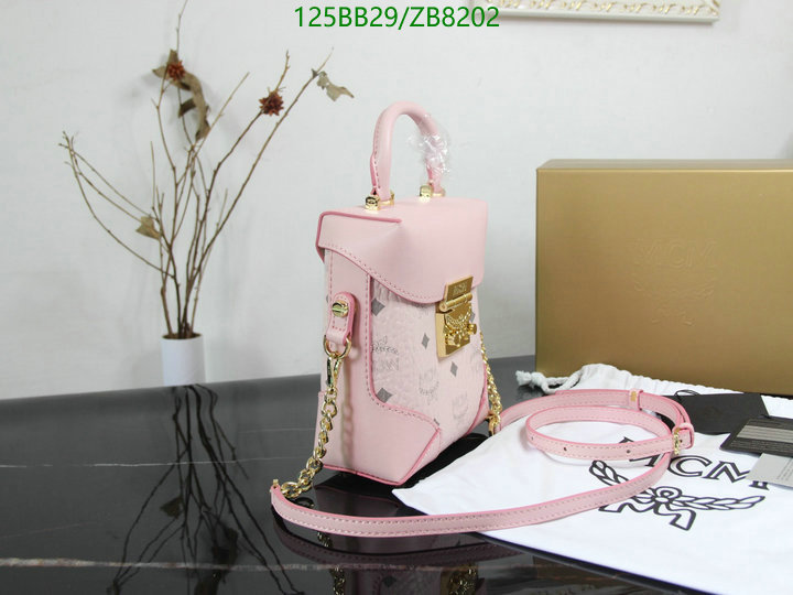 MCM Bag-(Mirror)-Diagonal-,Code: ZB8202,$: 125USD