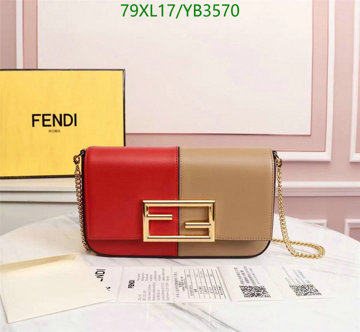 Fendi Bag-(4A)-Baguette-,Code: YB3570,$: 79USD