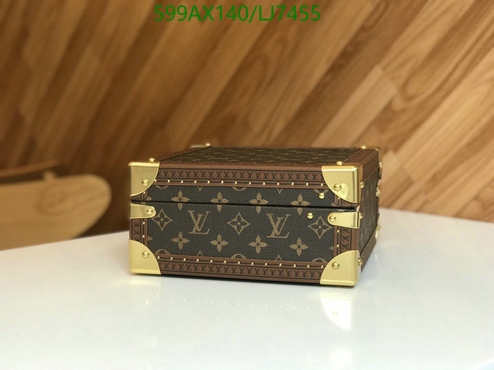 LV Bags-(Mirror)-Vanity Bag-,Code: LJ7455,$: 599USD